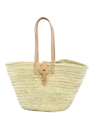 ショルダーバスケットマルシェ ナチュラル