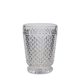 ダイヤ柄タンブラーM クリア