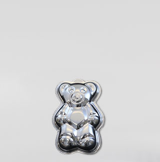 アルミ クッキーモールド ベア