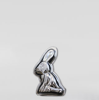 アルミ クッキーモールド ウサギ