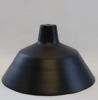 アルミ ランプシェード ブラック