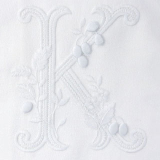 ゲストタオルモノグラムK