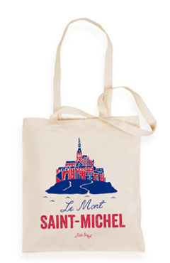 トートバッグ モンサンミッシェル