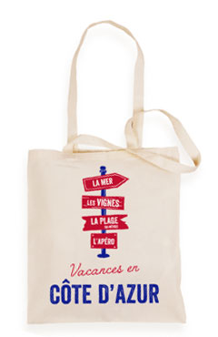 トートバッグ　コートダジュール