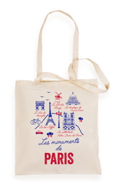 トートバッグ モミュメントドゥパリ